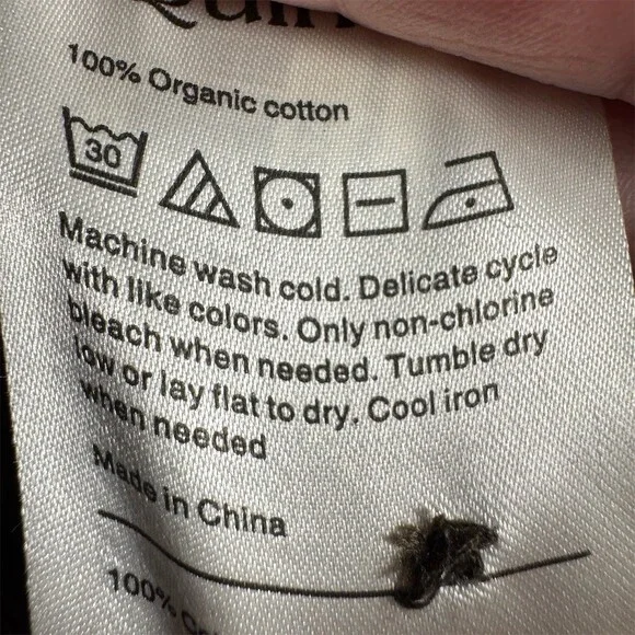 Quince Cardigan Sweater Womens Size S Organic Cotton Cropped Button Front - Picture 6 of 12